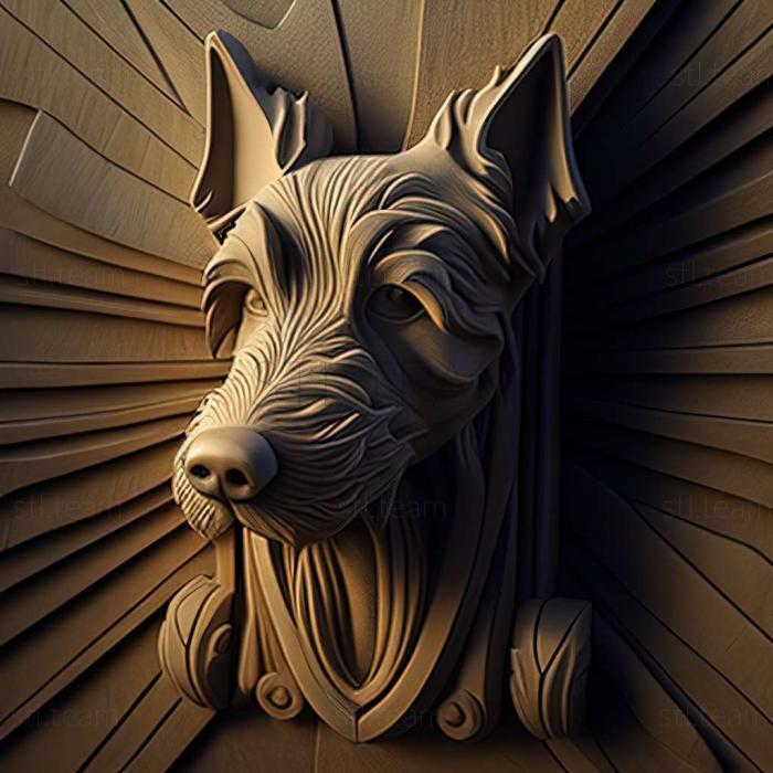 3D model The spit dog (STL)